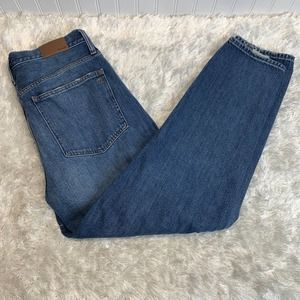 Madewell the Mom Jean Sz 31 Medium Wash